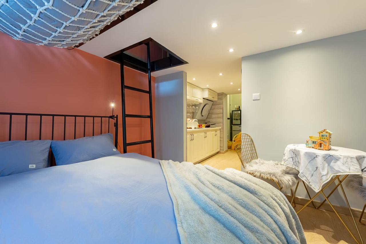 Loft Apartment With Slide Hammock With Movie Viewing 杭州 エクステリア 写真