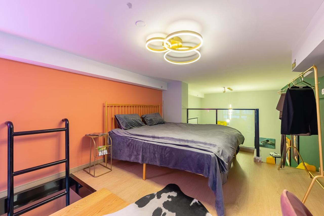 Loft Apartment With Slide Hammock With Movie Viewing 杭州 エクステリア 写真